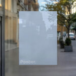 Window Poster Mockup
