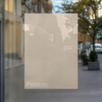 Window Poster Mockup