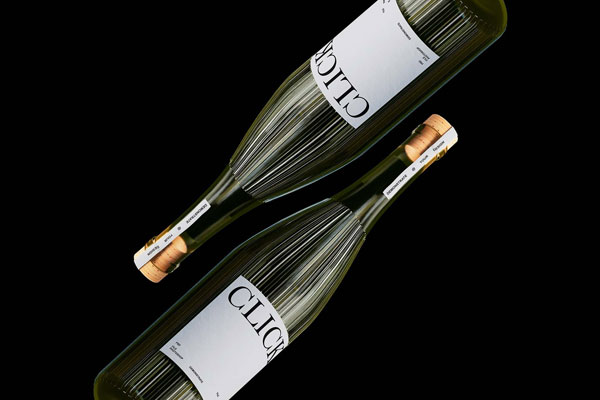 Wine Bottles Mockup in Facing View