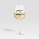 Wine Glass Mockup