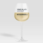 Wine Glass Mockup