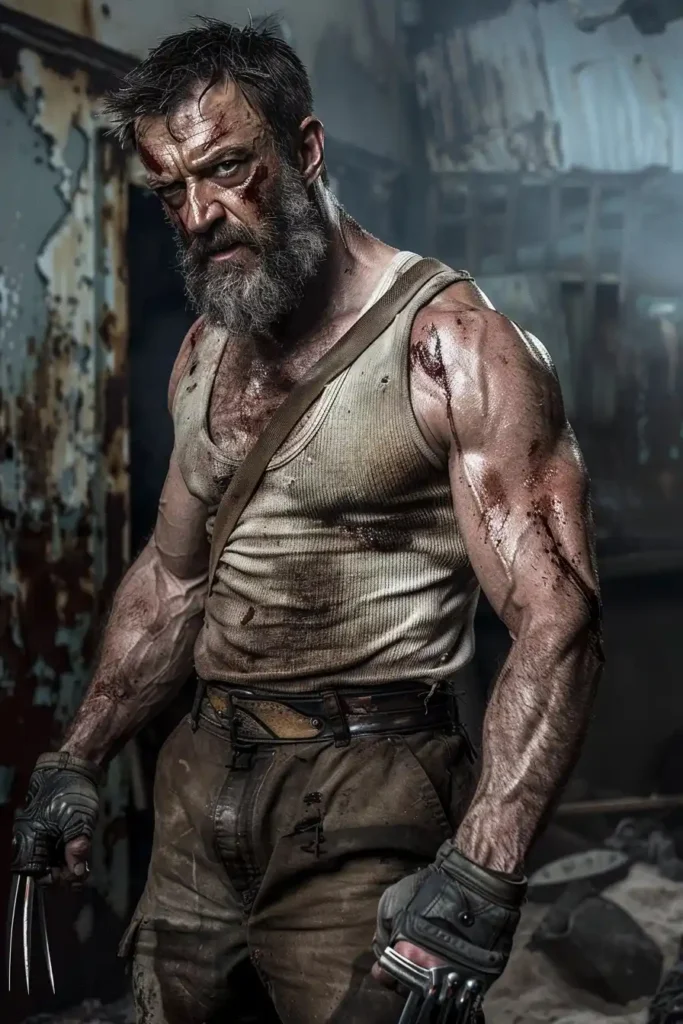 Wolverine Portrayal in 8K