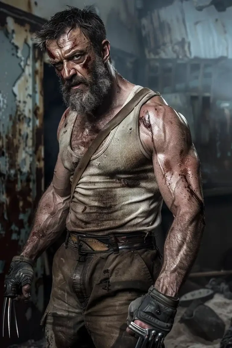 Wolverine Portrayal in 8K ai prompt preview