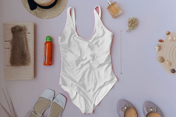 Woman Swimsuit Mockup