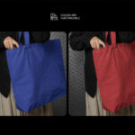 Woman Tote Bag Mockup