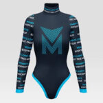 Womens Long Sleeve Bodysuit Mockup