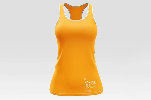 Womens Tank Top Mockup