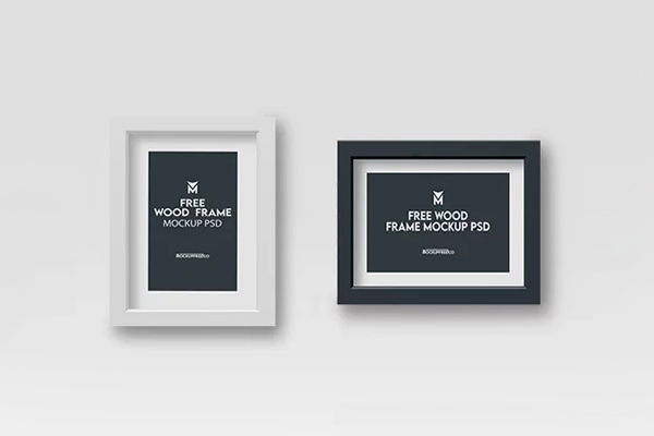 Wood Frame Mockup