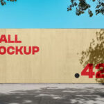 Wooden Wall Mockup
