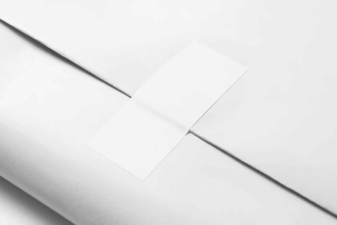 Free Wrapping Paper in Perspective Mockup PSD Template