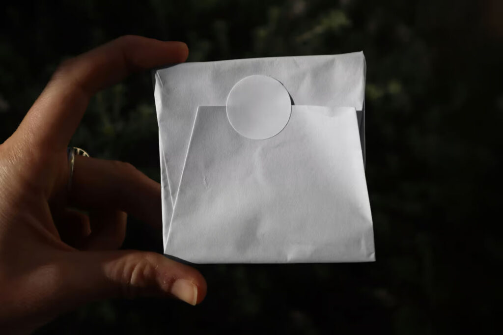 Wrapping Paper Package Mockup