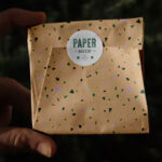 Wrapping Paper Package Mockup