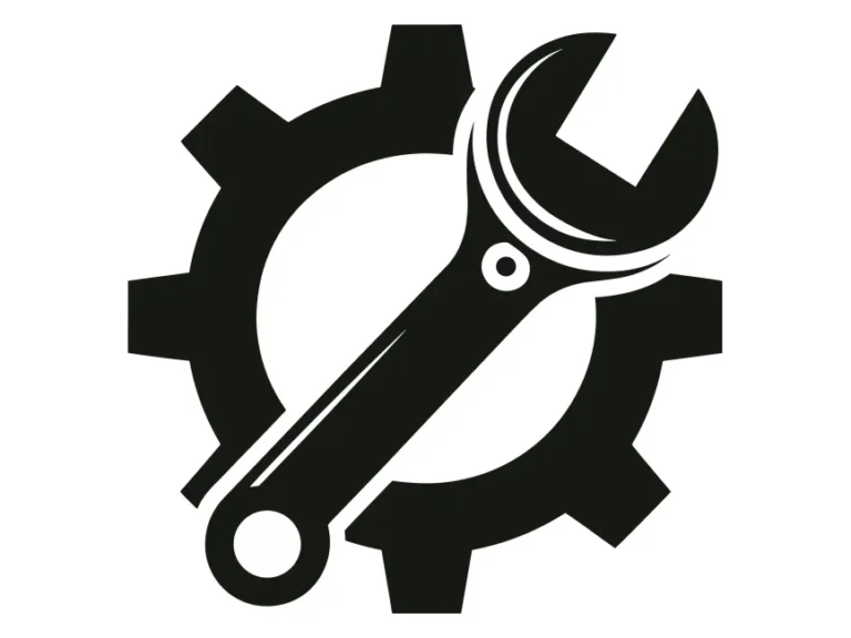 Wrench and Gear Logo
