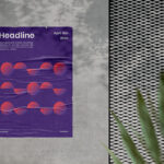 Wrinkled Poster Mockup