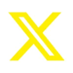 Yellow X Social Logo