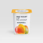 Yogurt Cup Mockup