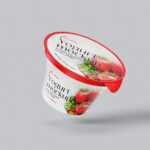 Yogurt Mockup in 3 Different Showcases