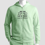 Zipped Hoodie Mockup on Mannequin