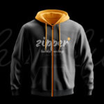 Zipper Hoodie Mockup