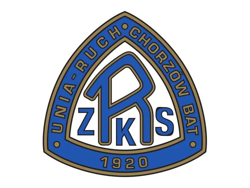 ZKS Unia Ruch Chorzow 1950s Logo