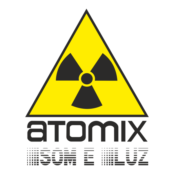 Atomix Som e Luz logo